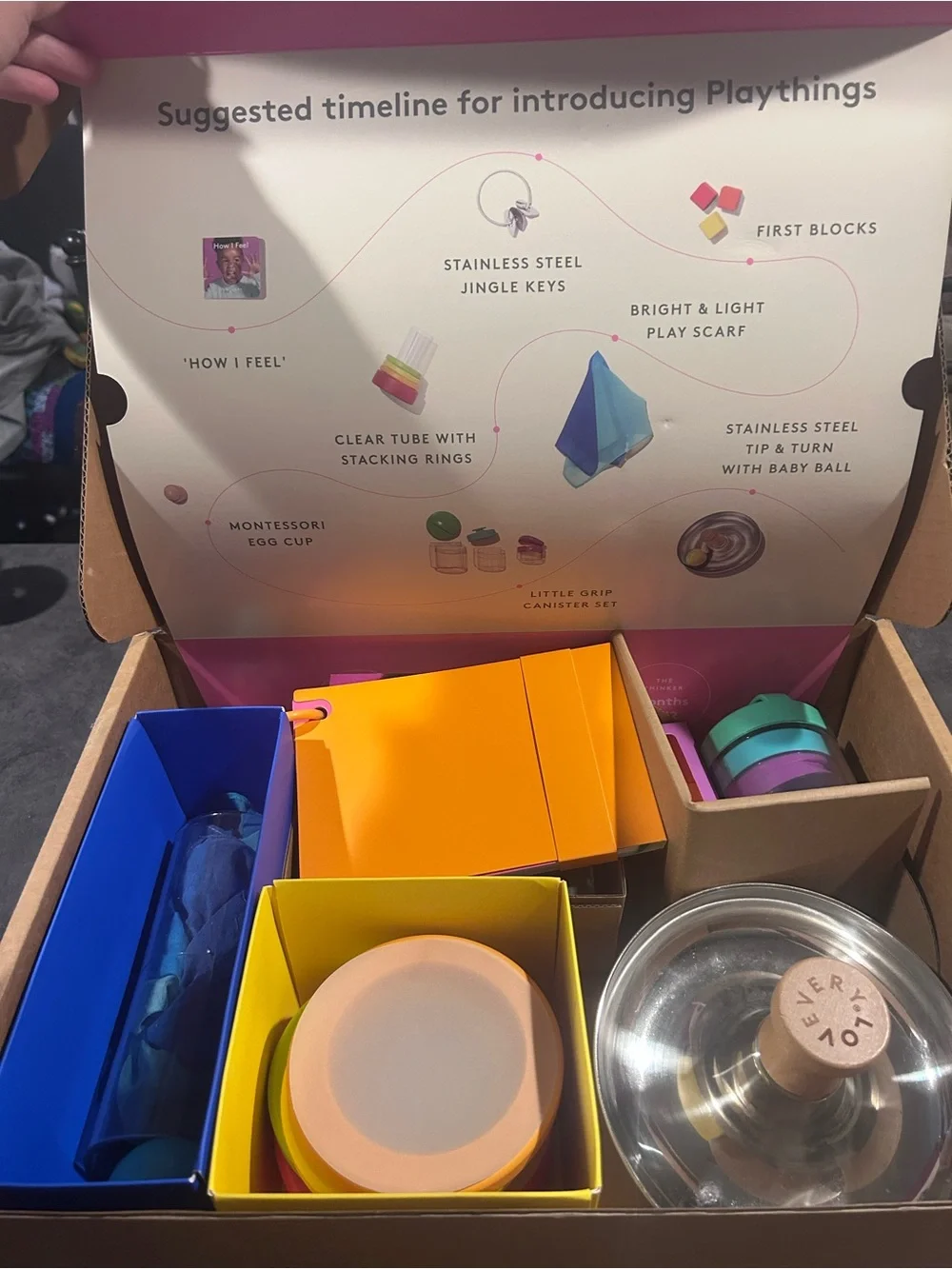 The Explorer- Lovevery Playful Montessori Learning Toy Set - Multicolor